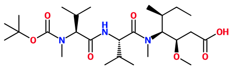 (image for) MC085432 (3R,4S,5S)-4-[(S)-2-[(S)-2-[Boc-(methyl)amino]-3-methylbutanamido]-N,3-dimethylbutanamido]-3-methoxy-5-methylheptanoic acid